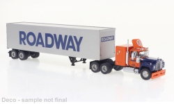 Brekina 85813 - H0 - Mack RS700 Koffer-Sattelzug Roadway